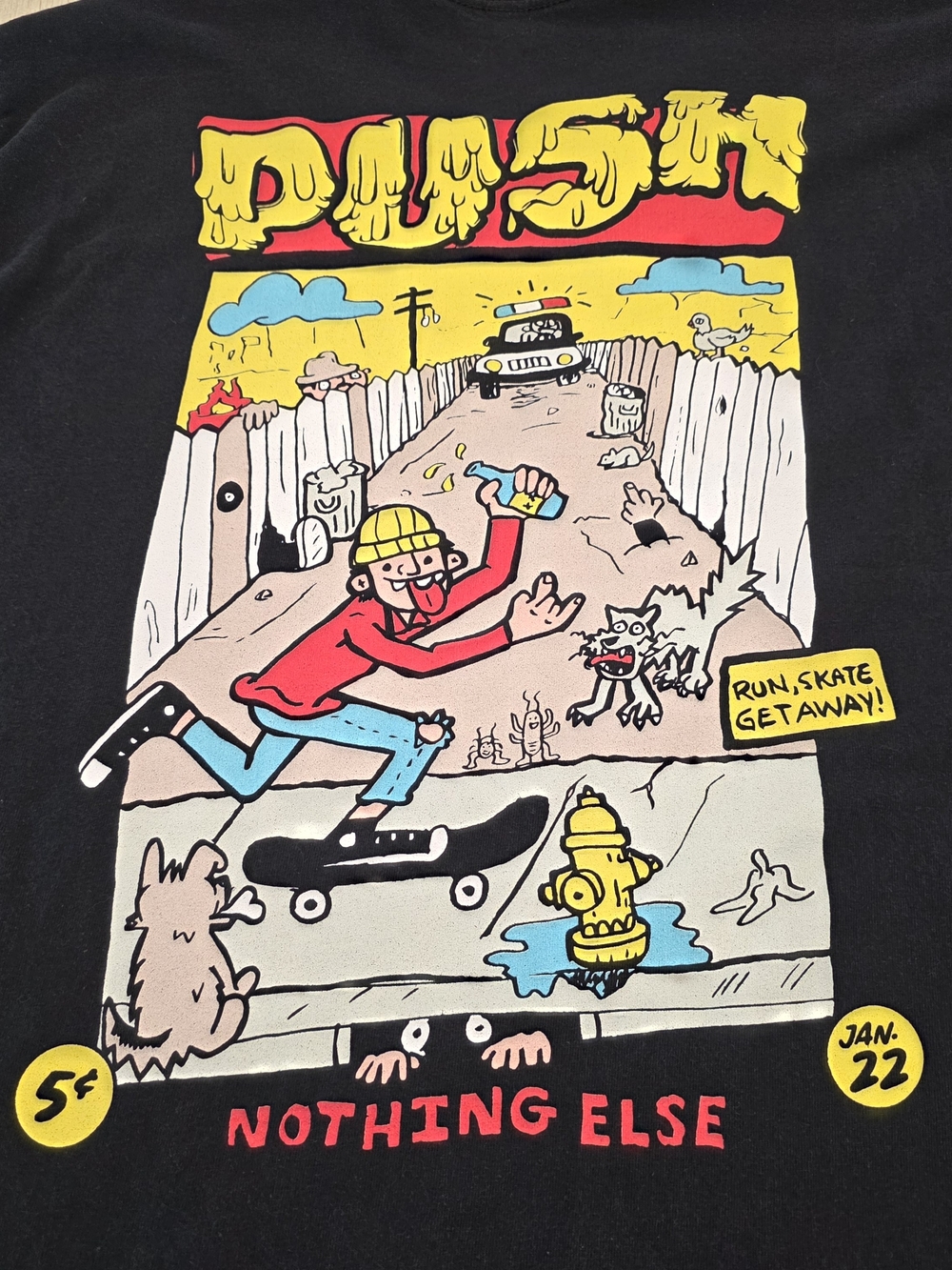 Empyre Push Notjing Else Skate Tee | Size L - Picture 6 of 6